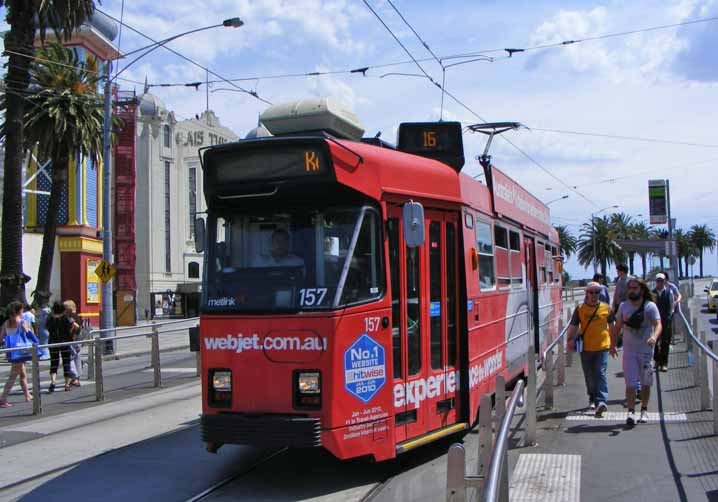 Yarra Trams class Z3 157 Webjet